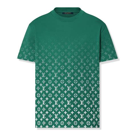 louis vuitton t shirt green|Louis Vuitton gradient t shirt.